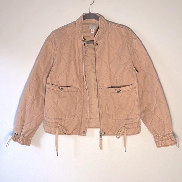 Joie Jackets & Coats Joie Quilted Cotton Barn Chore Coat Bomber